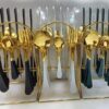 24 Piece Cutlery Set With Stand shopylancy