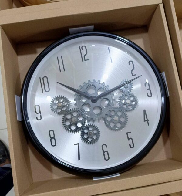 Luxury Wall Clock Moving Gear Mechanism Shopylancy.pk