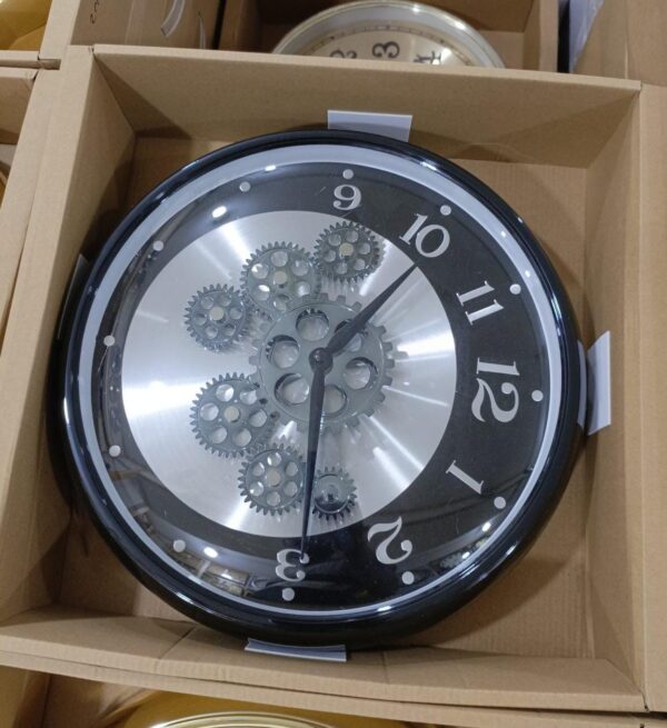 Luxury Wall Clock Moving Gear Mechanism Shopylancy.pk