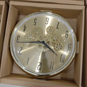 Luxury Wall Clock Moving Gear Mechanism Shopylancy.pk