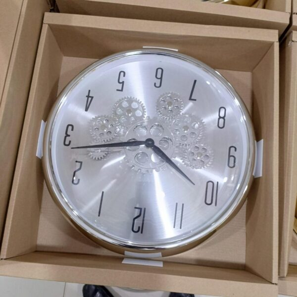 Luxury Wall Clock Moving Gear Mechanism